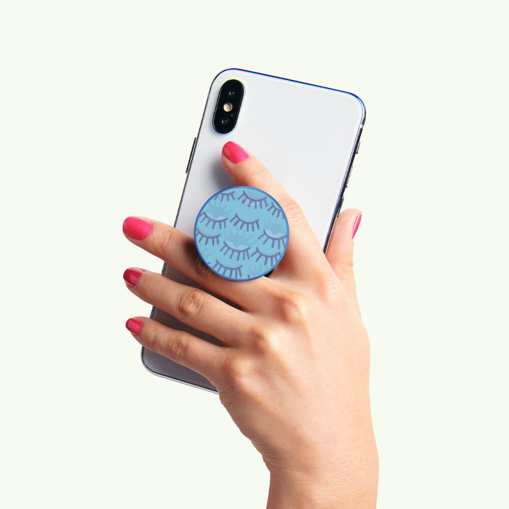 PopSockets PopSockets Avtagbart Grip med Ställfunktion Premium Lenticular Wink