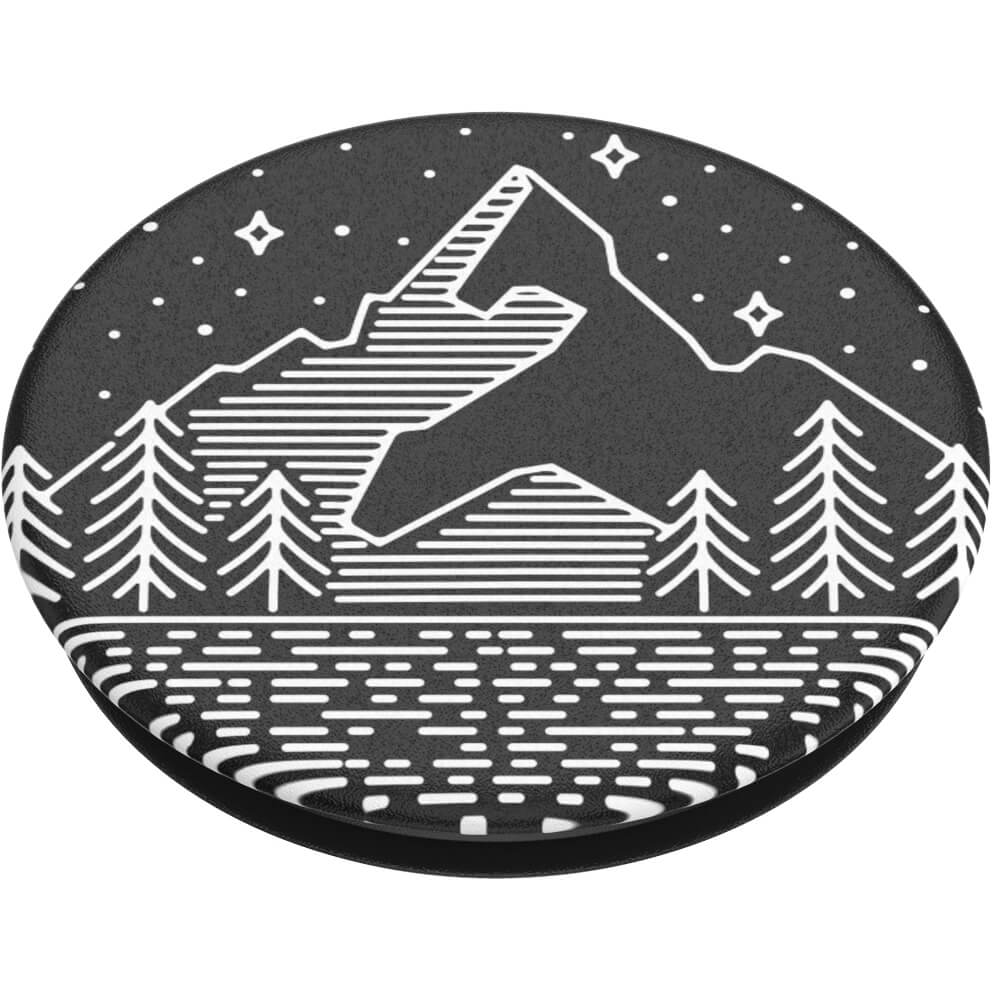 PopSockets PopSockets Avtagbart Grip med Ställfunktion Peak Relief