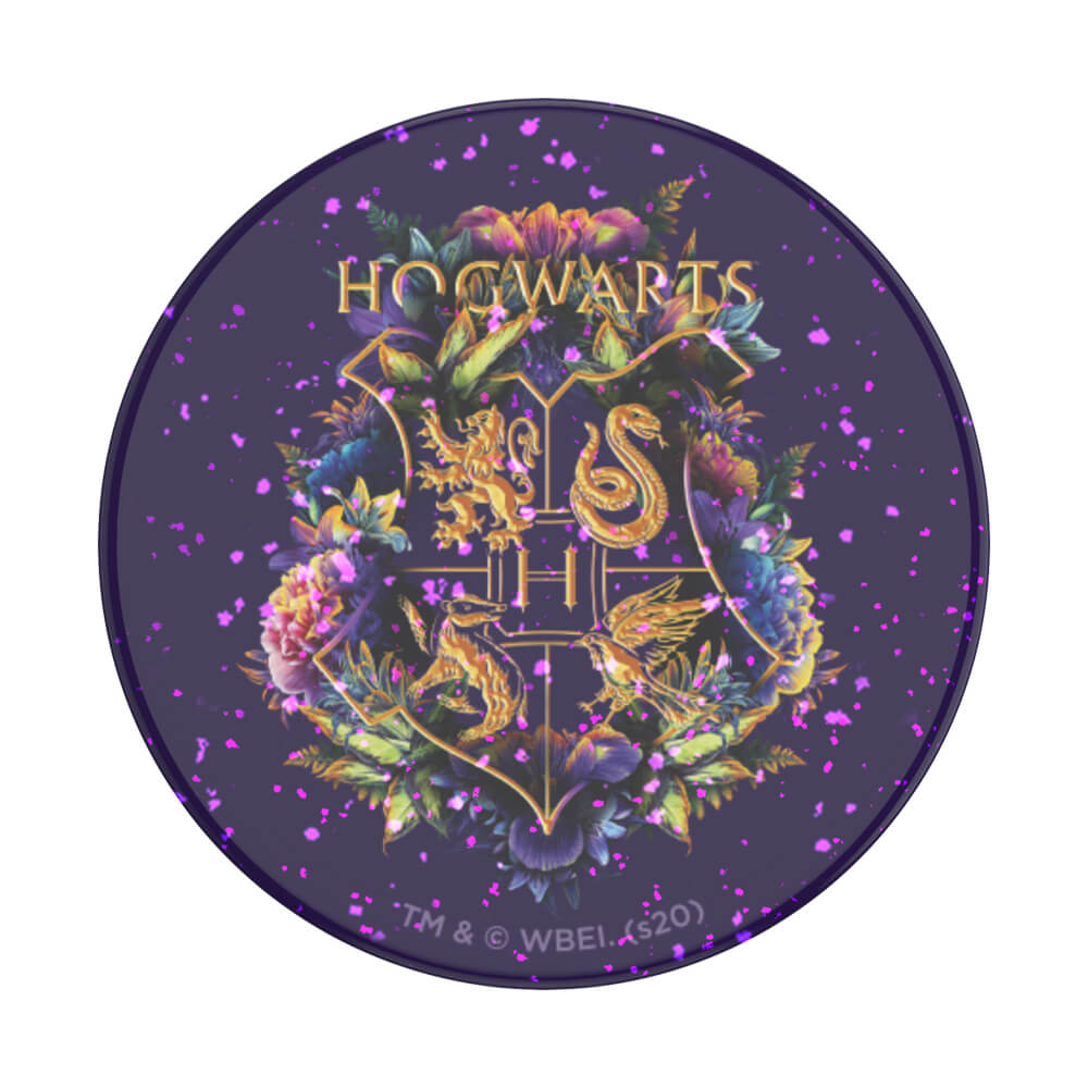 PopSockets PopSockets PopGrip Glitter Hogwarts Floral