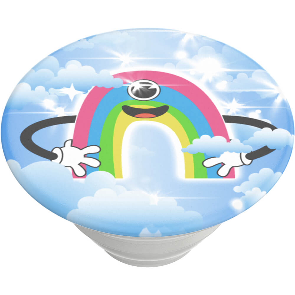 PopSockets PopSockets PopGrip Happy Rainbow