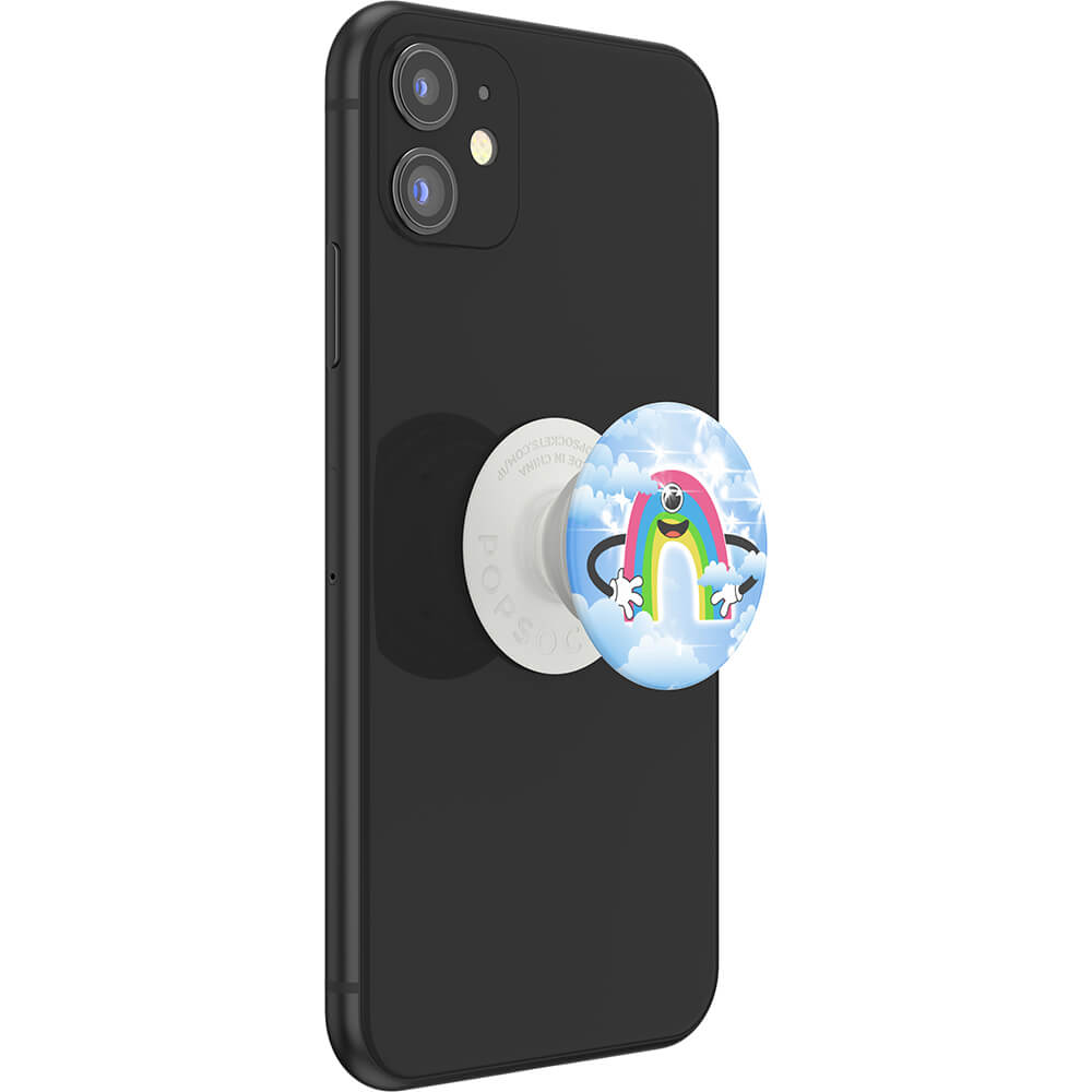 PopSockets PopSockets PopGrip Happy Rainbow