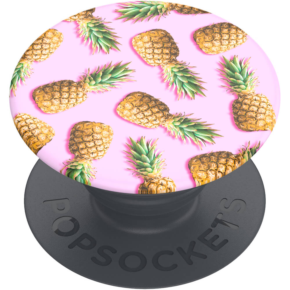 PopSockets PopSockets Basic Grip Med Ställfunktion Pineapple Palooza
