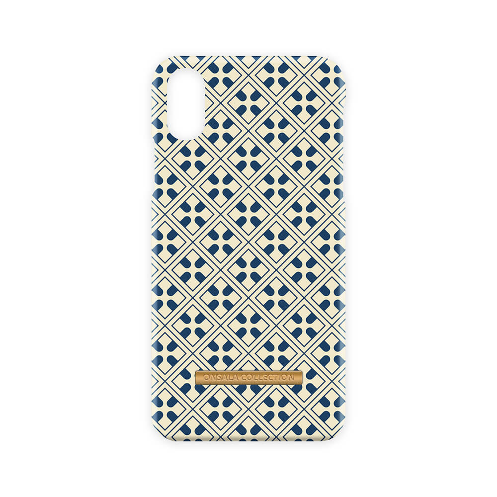 Onsala ONSALA iPhone X / Xs Mobilskal Soft Blue Marocco