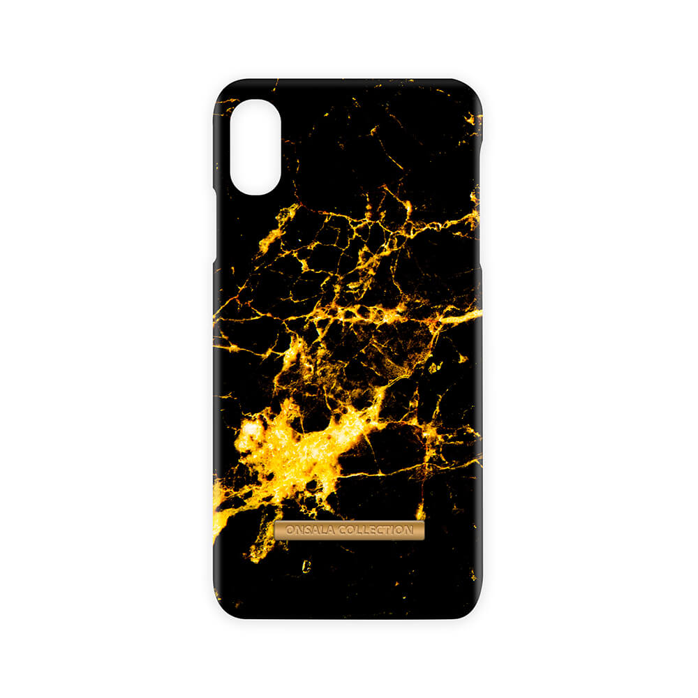 Onsala ONSALA iPhone XS Max Mobilskal Shine Goldmine Marble