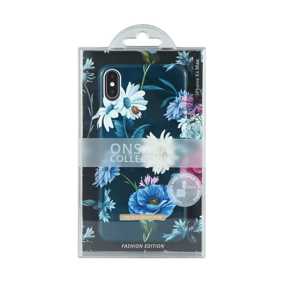 Onsala ONSALA iPhone XS Max Mobilskal Shine Poppy Chamomile
