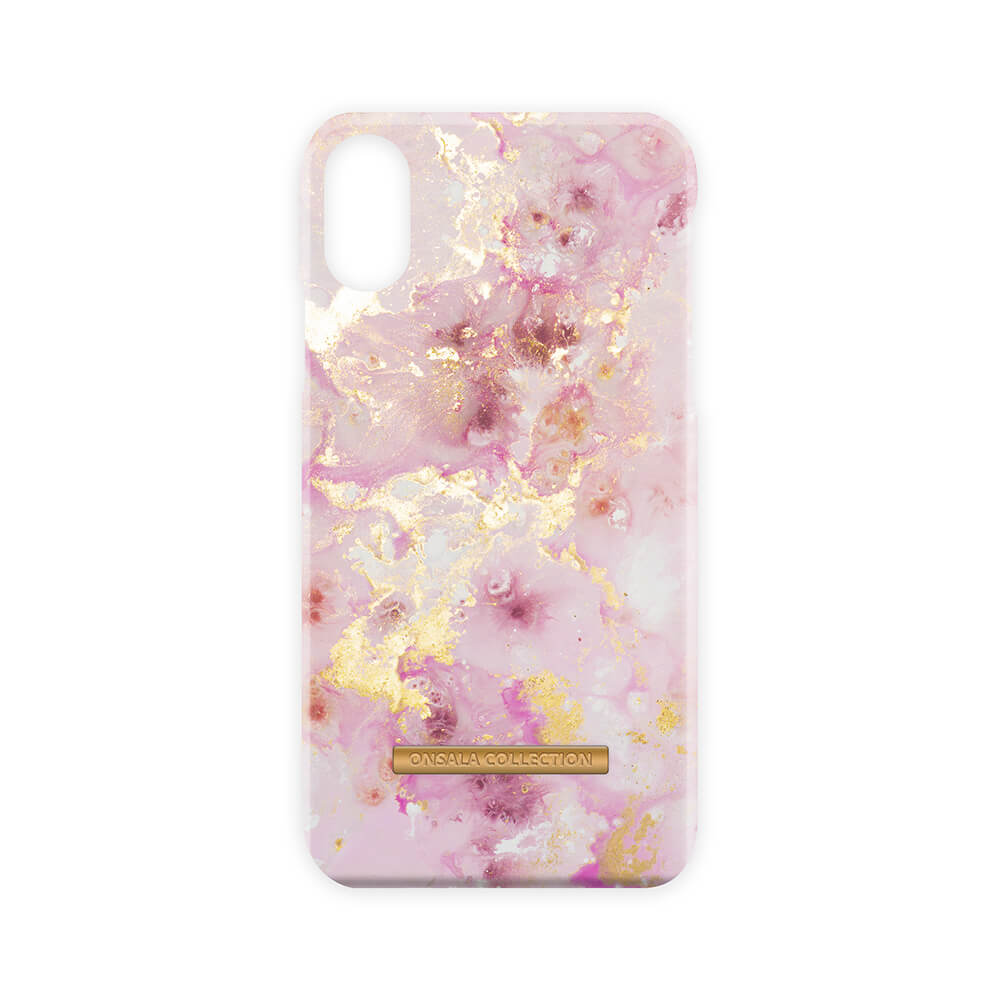 Onsala ONSALA iPhone XR Mobilskal Soft RoseGold Marble