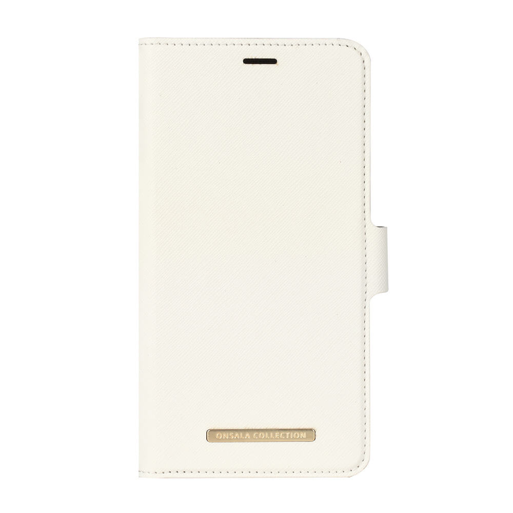 Onsala ONSALA iPhone XS Max 2in1 Magnet Fodral / Skal Saffiano White