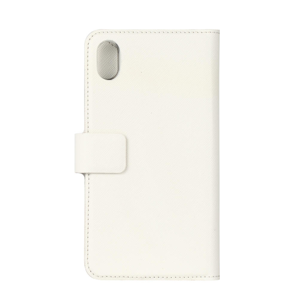 Onsala ONSALA iPhone XR 2in1 Magnet Fodral / Skal Saffiano White
