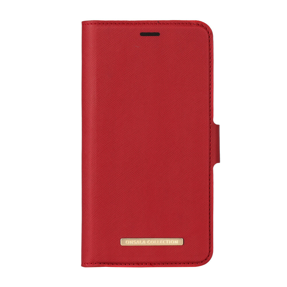 Onsala ONSALA iPhone XR 2in1 Magnet Fodral / Skal Saffiano Red