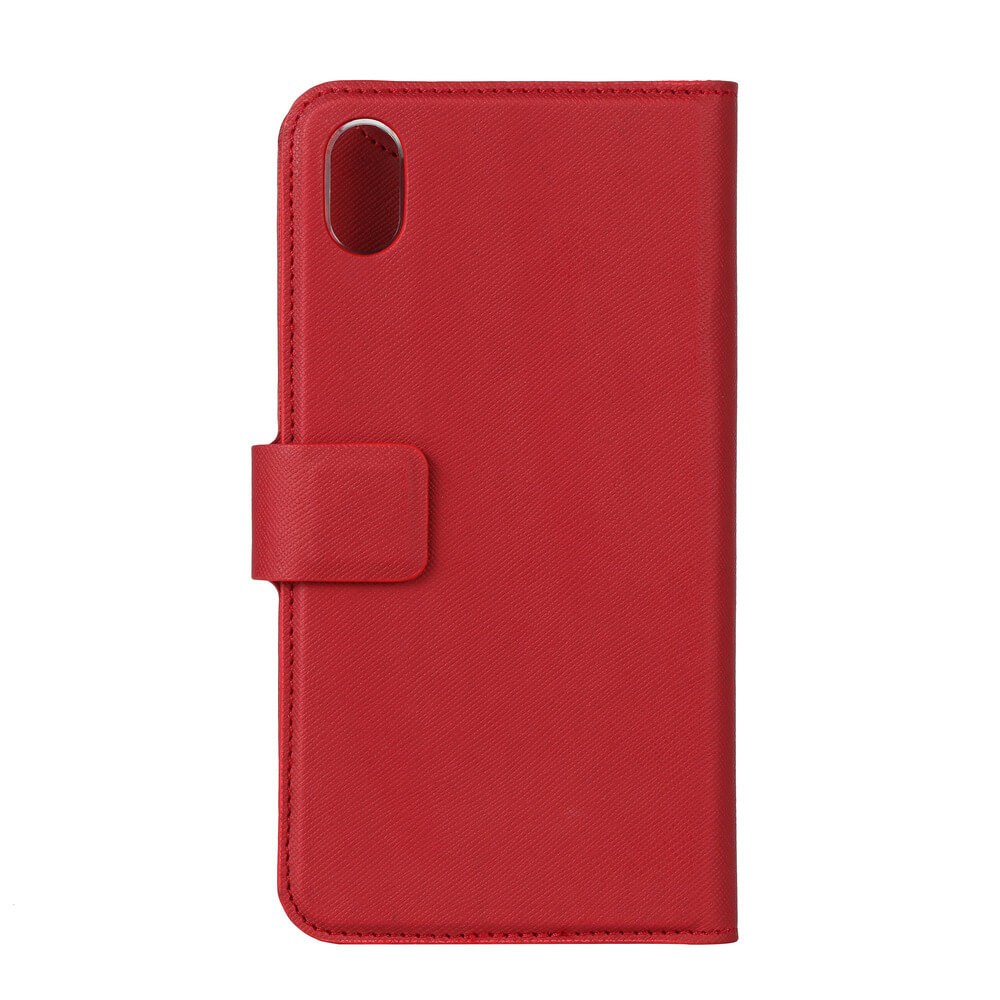 Onsala ONSALA iPhone XR 2in1 Magnet Fodral / Skal Saffiano Red
