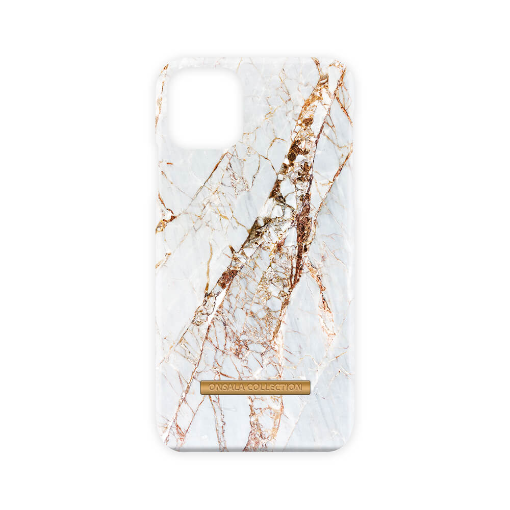 Onsala ONSALA iPhone 11 Pro Max Mobilskal Soft White Rhino Marble