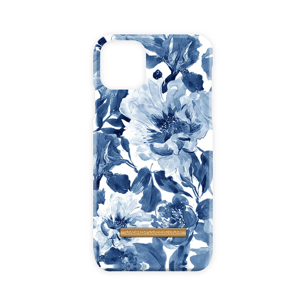 Onsala ONSALA iPhone 11 Pro Max Mobilskal Soft Indigo Peony