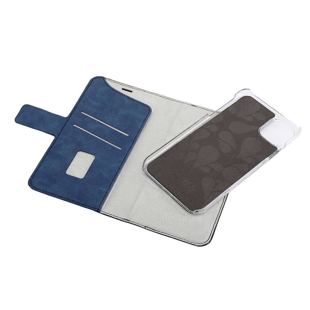 Onsala ONSALA iPhone 12 Mini 2in1 Magnet Fodral / Skal Royal Blue