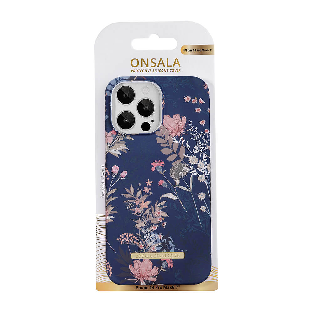 Onsala ONSALA iPhone 14 Pro Max Skal Dark Flower