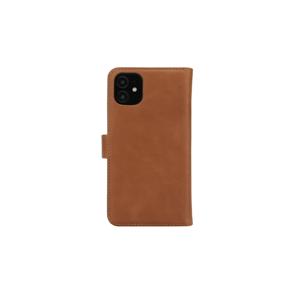Radicover Radicover iPhone 11 Mobilfodral 2in1 Äkta Läder Brun