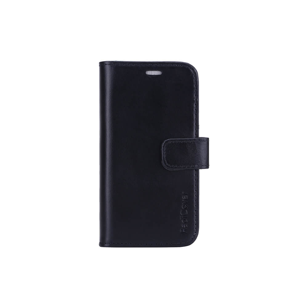 Radicover Radicover iPhone 12 Mini Mobilfodral 2in1 Äkta Läder Svart