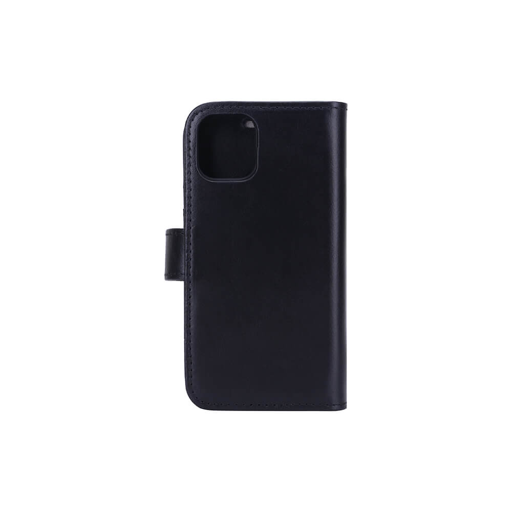 Radicover Radicover iPhone 12 Mini Mobilfodral 2in1 Äkta Läder Svart