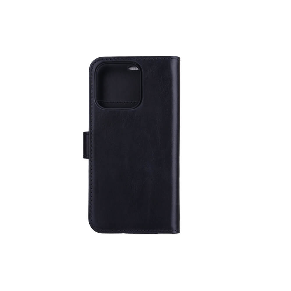 Radicover Radicover iPhone 13 Pro Mobilfodral 2in1 Äkta Läder Svart
