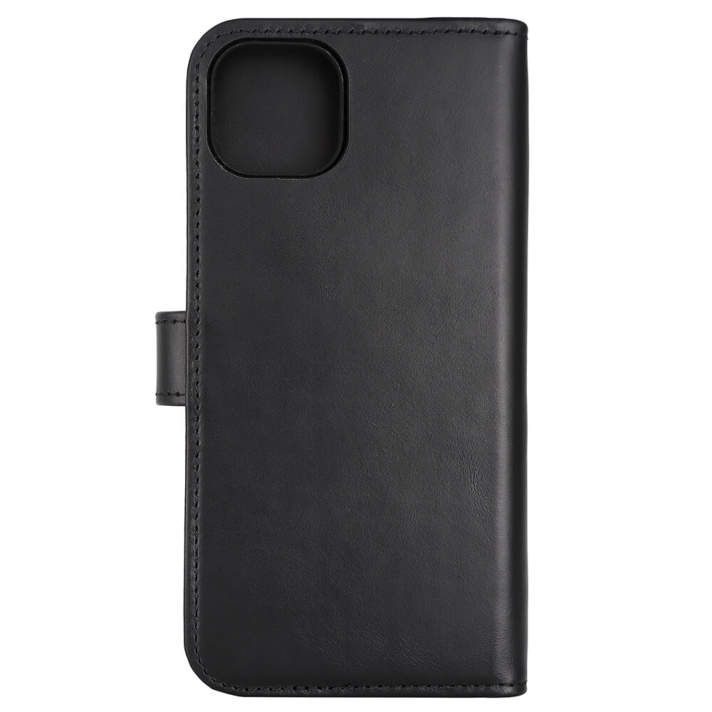 Radicover Radicover iPhone 14 Plus Mobilfodral 2in1 Äkta Läder Svart