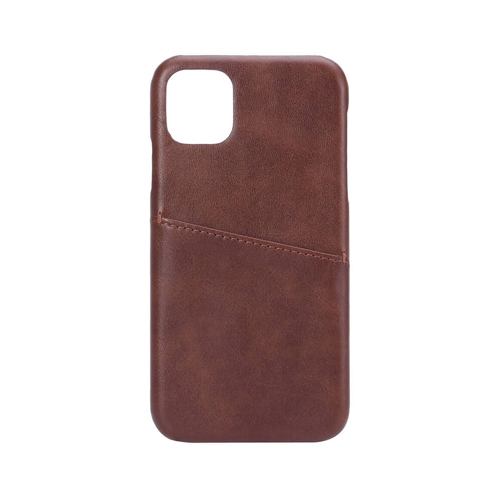 Onsala ONSALA iPhone 11 Skal Kortfack Brun