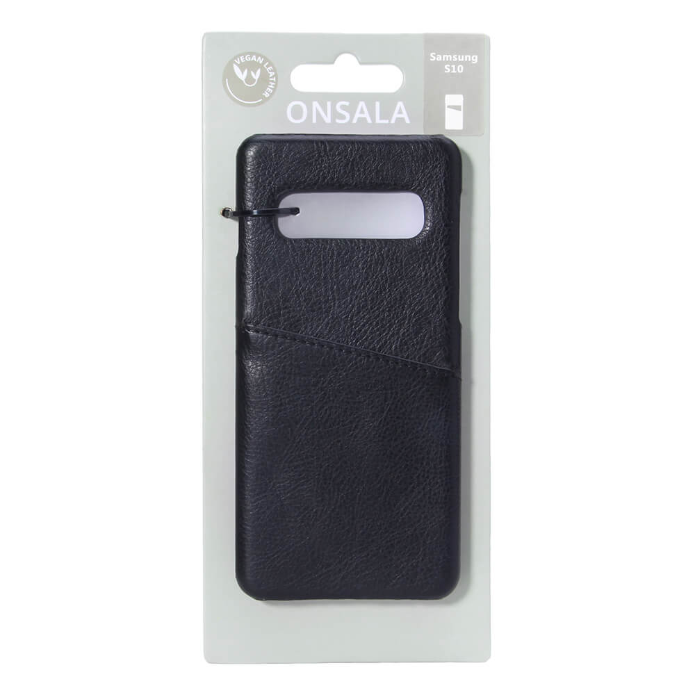 Onsala ONSALA Samsung Galaxy S10 Skal Kortfack Svart