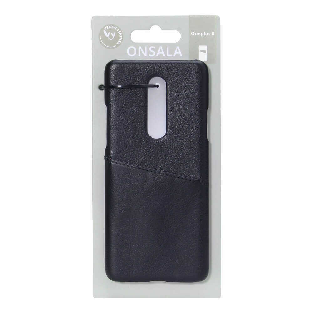 Onsala ONSALA OnePlus 8 Skal Kortfack Svart