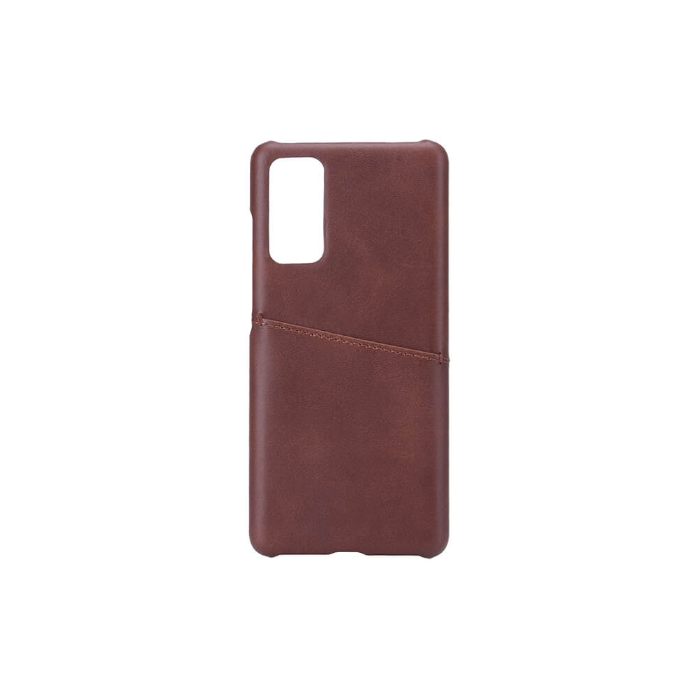 Onsala ONSALA Samsung Galaxy S20 FE Skal Kortfack Brun