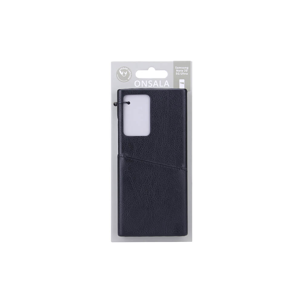 Onsala ONSALA Samsung Galaxy Note 20 Ultra Skal Kortfack Svart