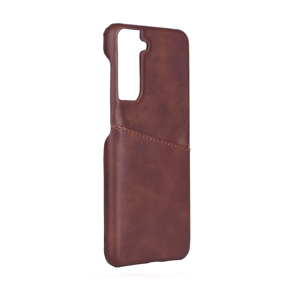 Onsala ONSALA Samsung Galaxy S21 Skal Kortfack Brun