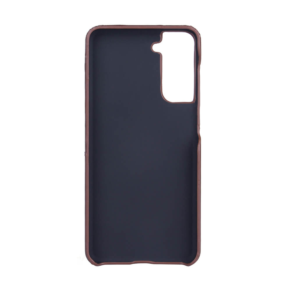 Onsala ONSALA Samsung Galaxy S21 Skal Kortfack Brun