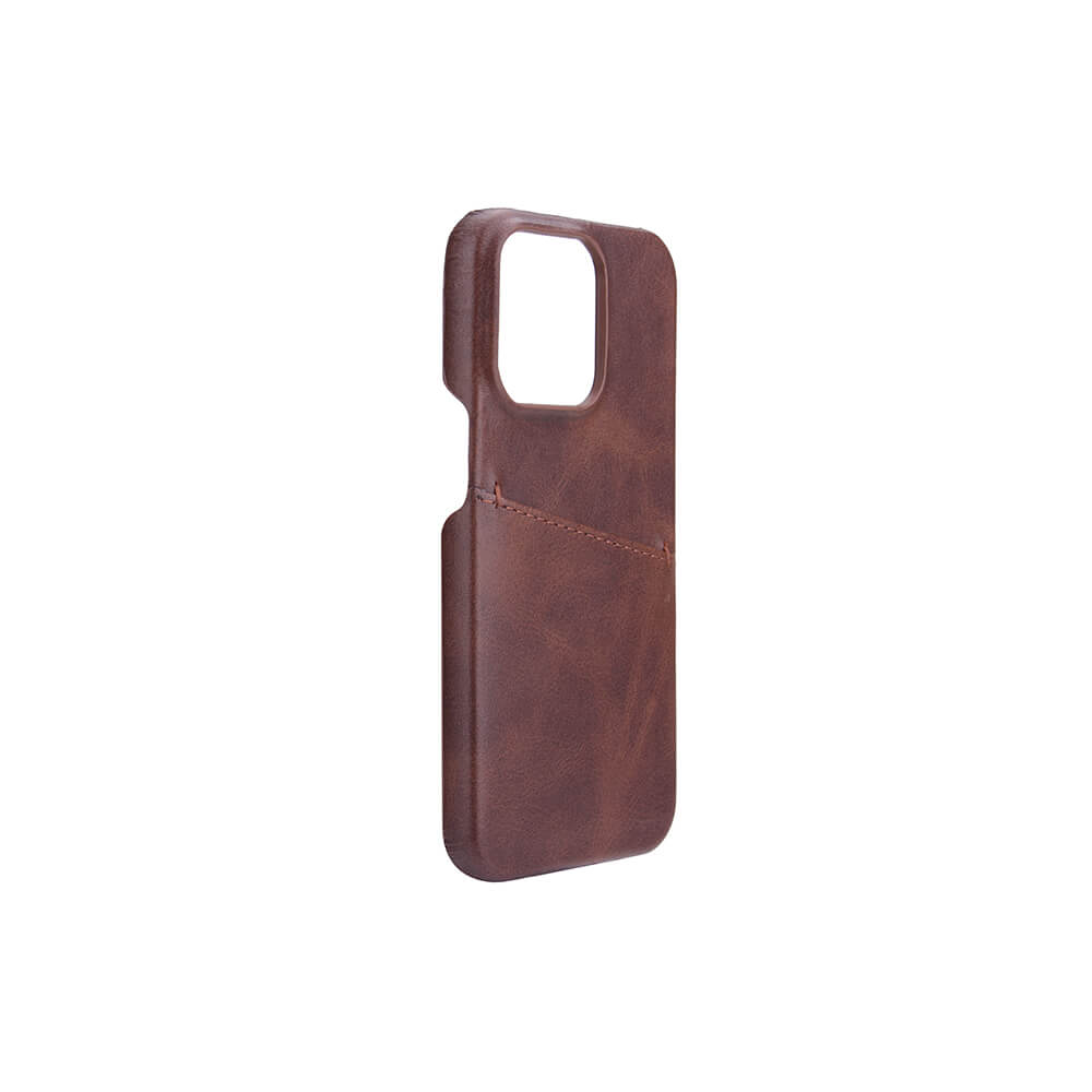Onsala ONSALA iPhone 13 Pro Skal Kortfack Brun