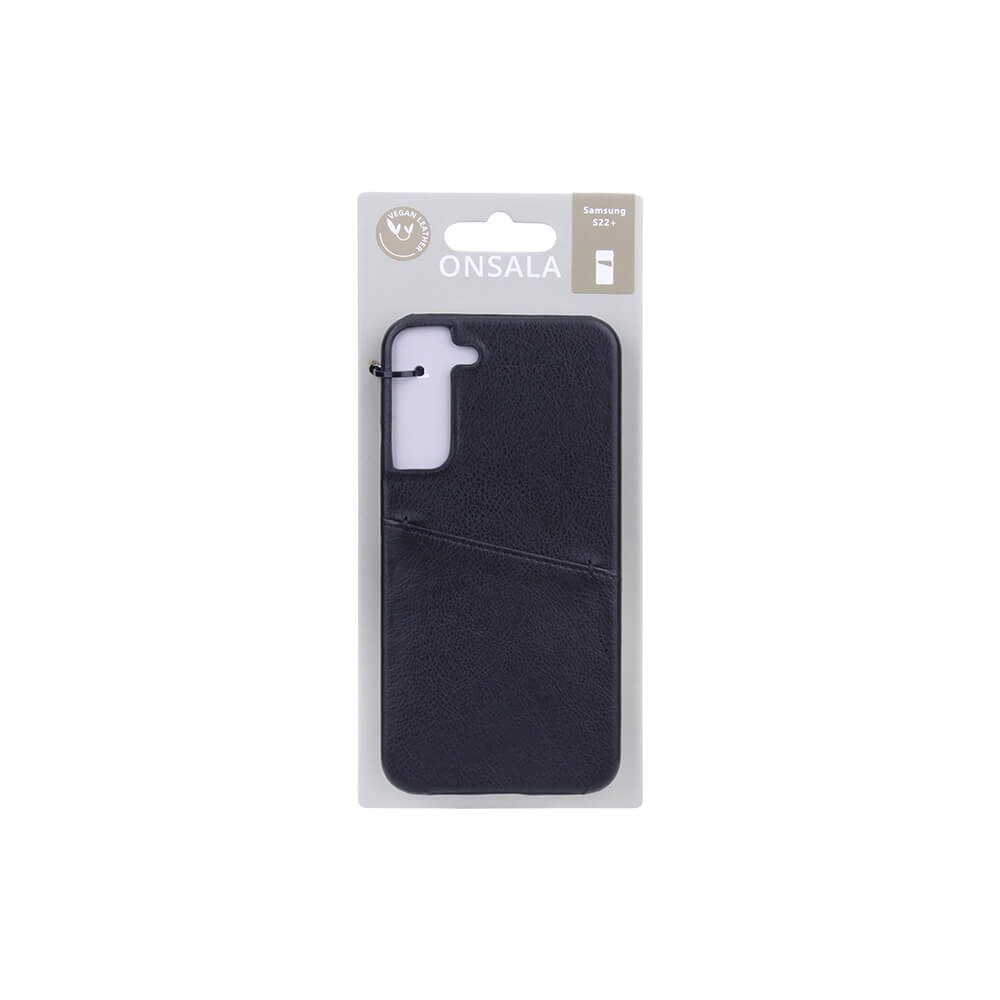 Onsala ONSALA Samsung Galaxy S22 Plus Skal Kortfack Svart