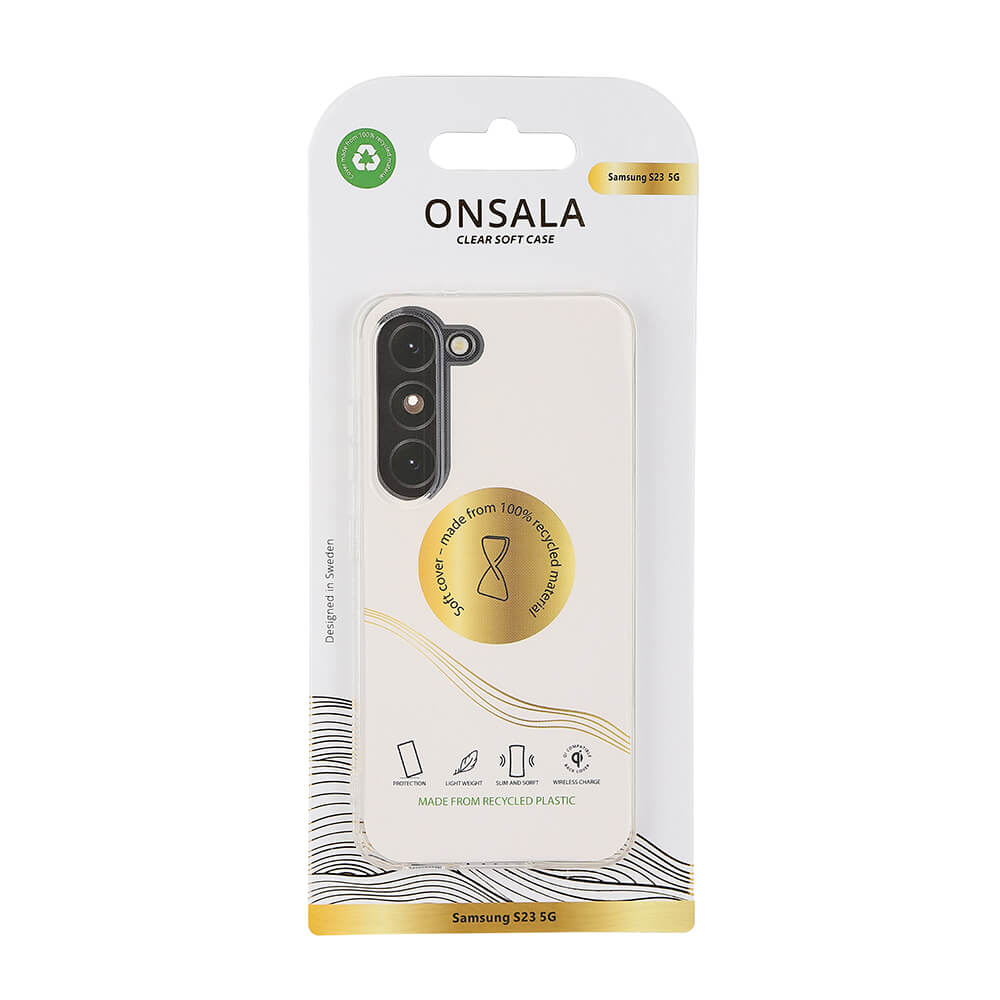 Onsala ONSALA Samsung Galaxy S23 Skal TPU Transparent