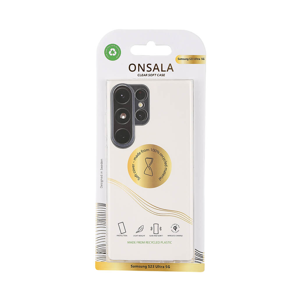 Onsala ONSALA Samsung Galaxy S23 Ultra Skal TPU Transparent