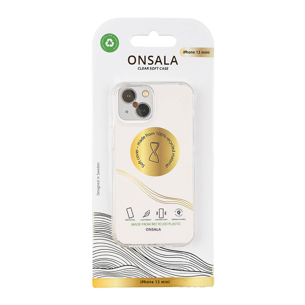 Onsala ONSALA iPhone 13 Mini Skal ECO Transparent