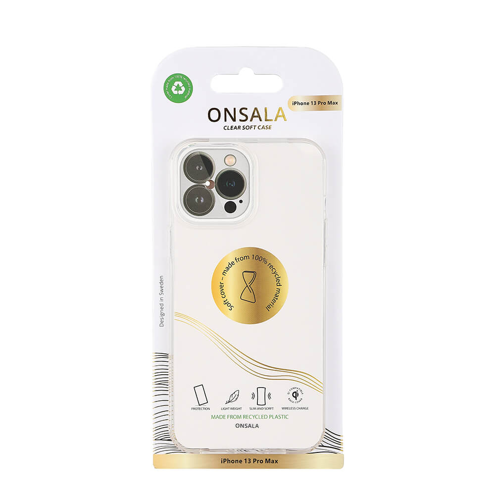 Onsala ONSALA iPhone 13 Pro Max Skal ECO Transparent