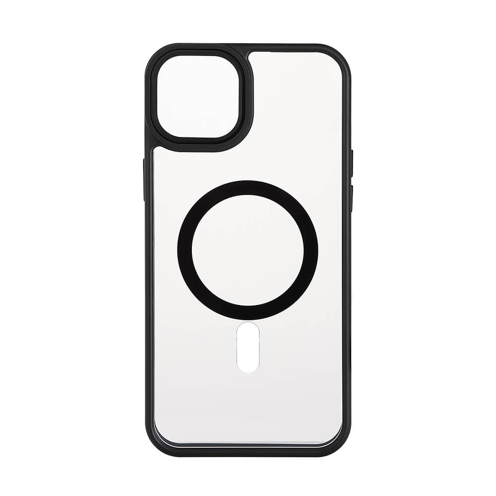 Onsala ONSALA iPhone 15 Plus Skal Bumper MagSafe Svart/Transparent