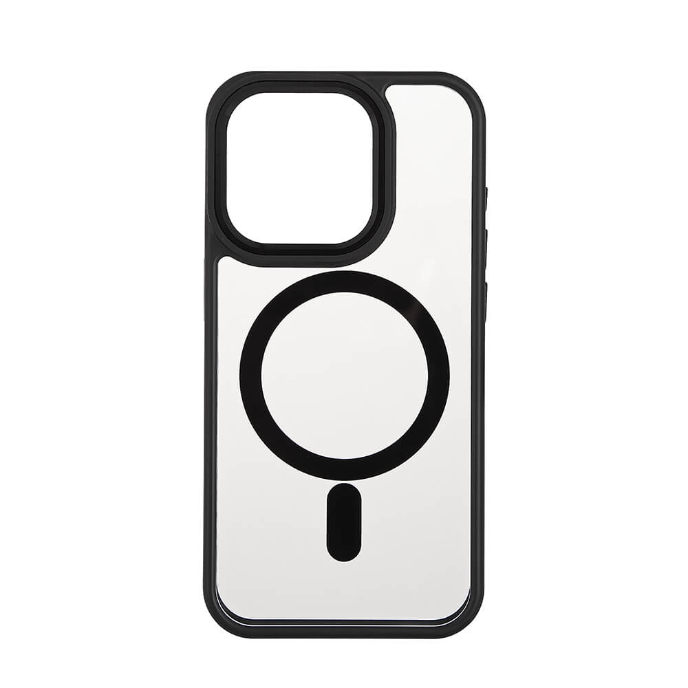 Onsala ONSALA iPhone 15 Pro Skal Bumper MagSafe Svart/Transparent
