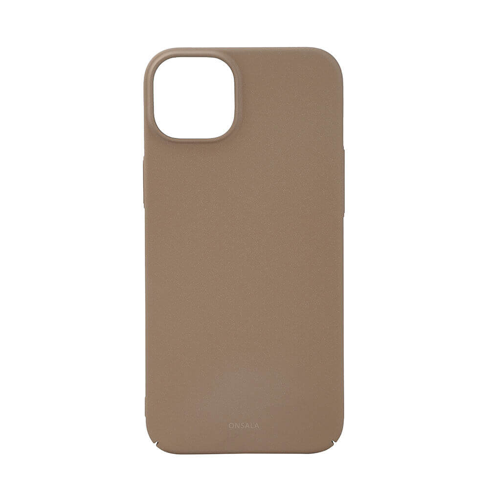 Onsala ONSALA iPhone 15 Plus Skal Ultraslim Sand Burst Beige