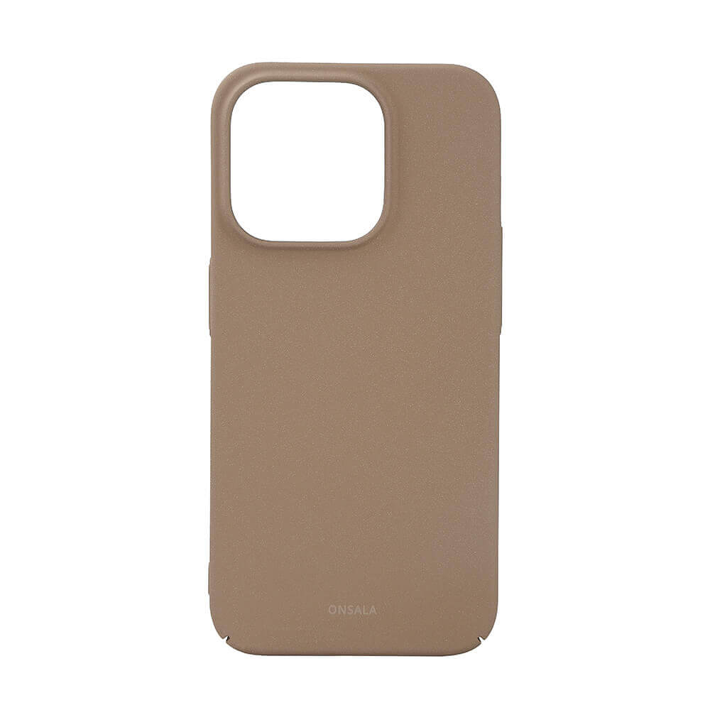Onsala ONSALA iPhone 15 Pro Skal Ultraslim Sand Burst Beige