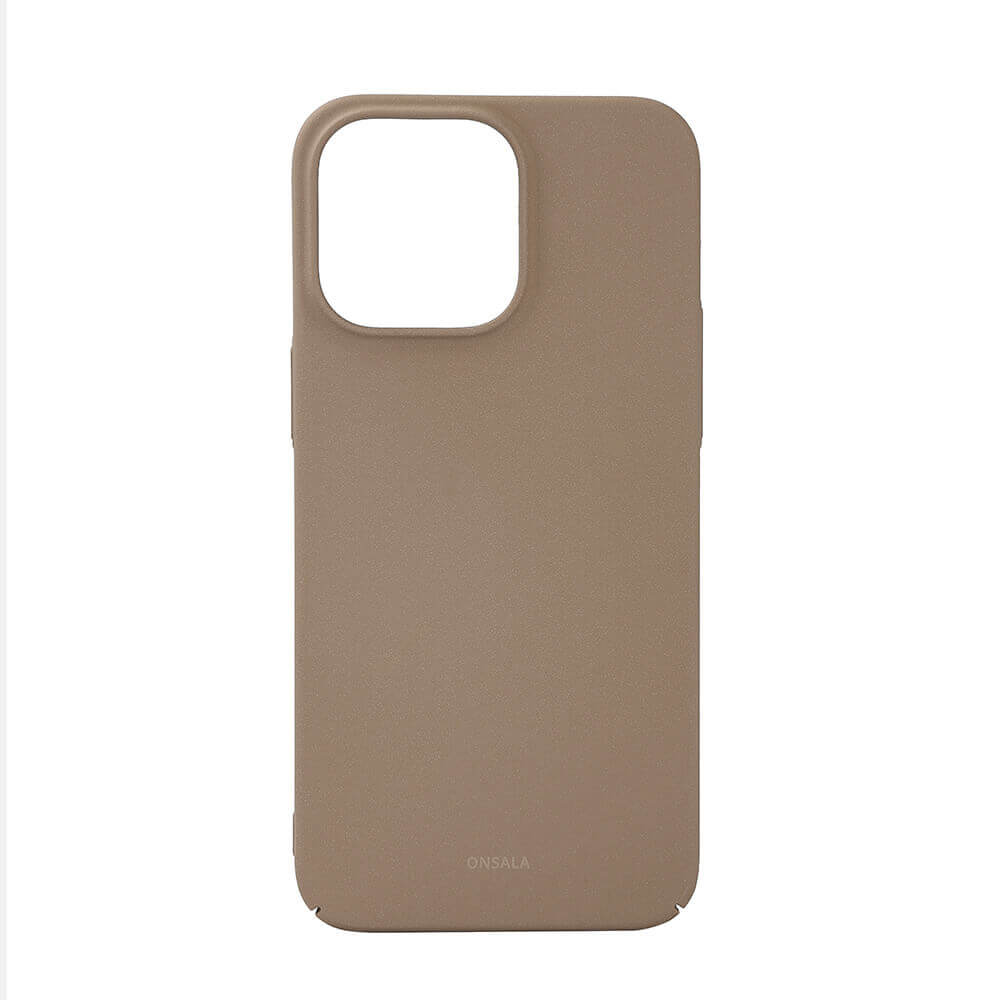 Onsala ONSALA iPhone 15 Pro Max Skal Ultraslim Sand Burst Beige