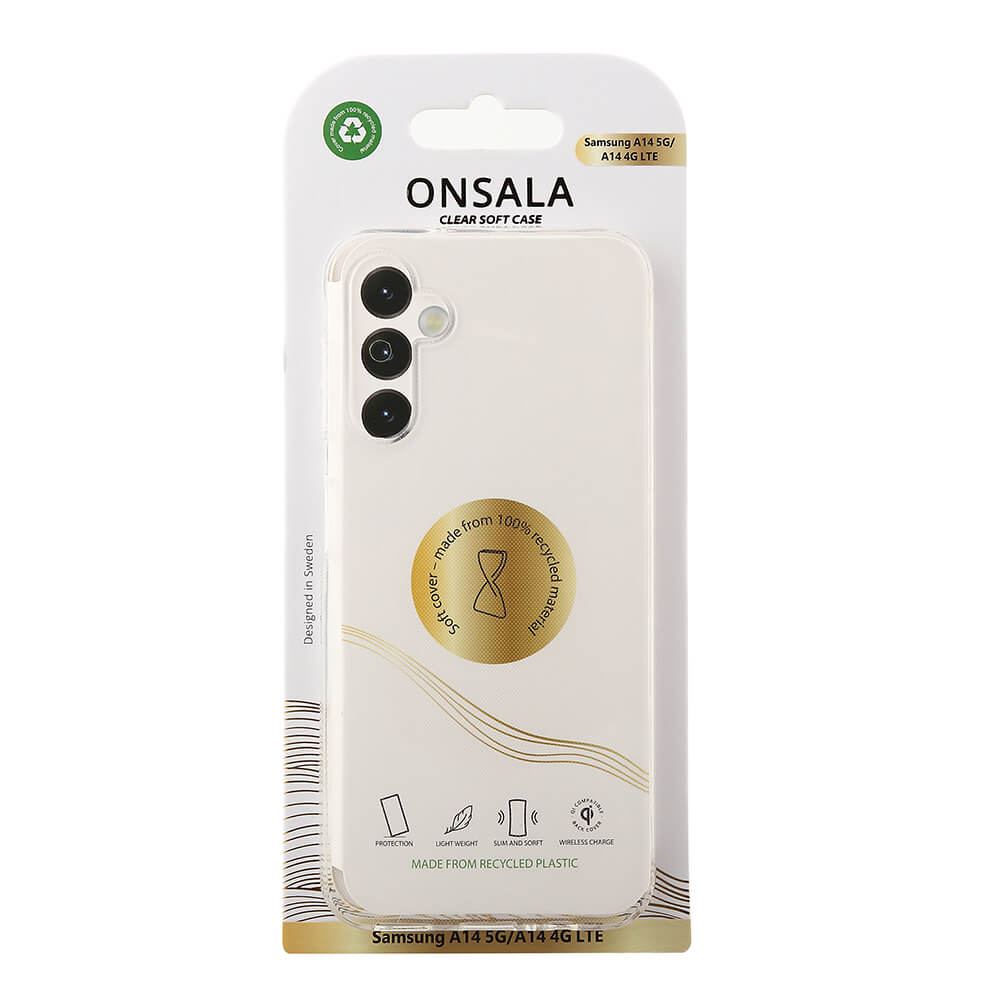Onsala ONSALA Galaxy A14 5G/4G Skal TPU Transparent