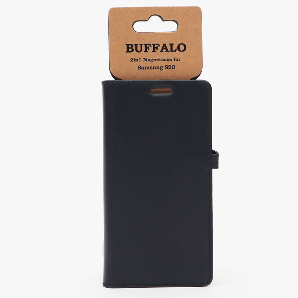Buffalo Buffalo Samsung Galaxy S20 Fodral 2in1 Äkta Läder Svart