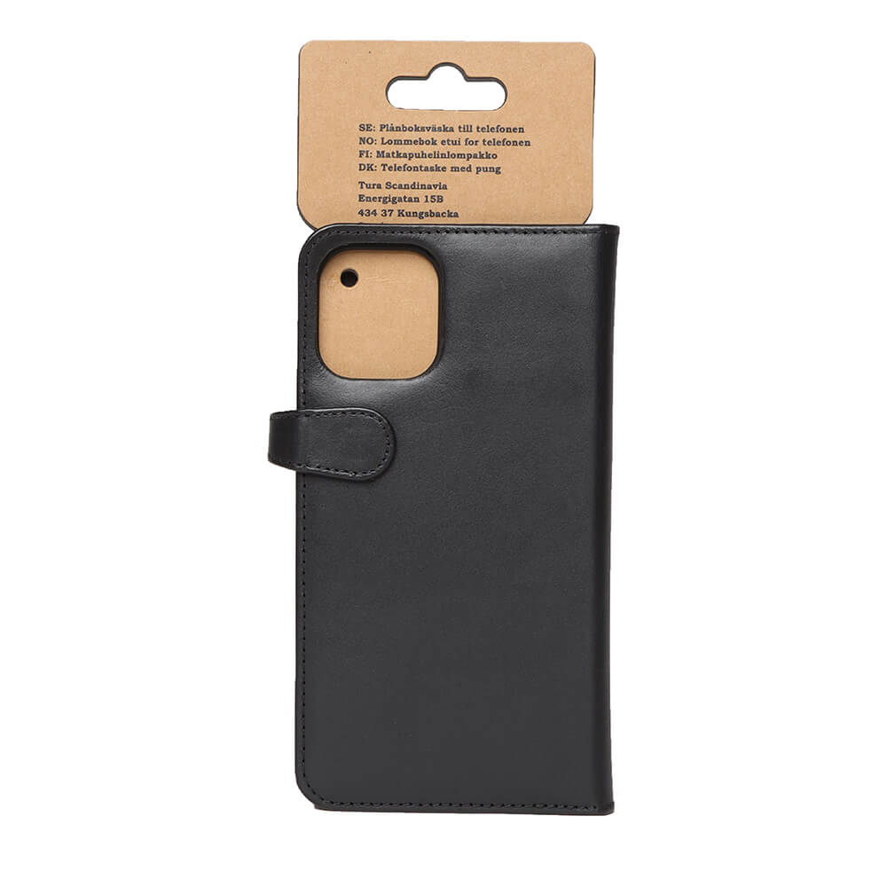 Buffalo Buffalo iPhone 12 Pro Max Fodral 2in1 Äkta Läder Svart