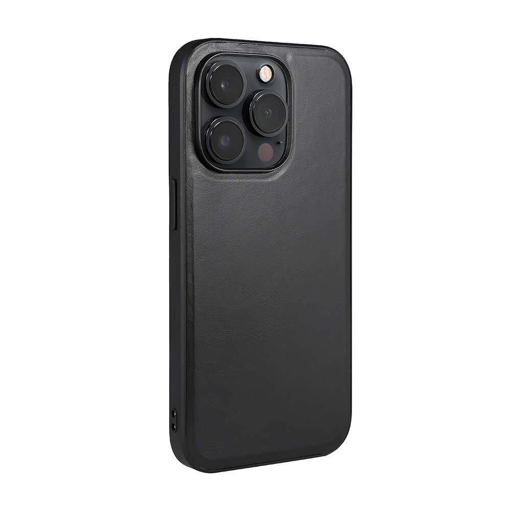 Buffalo Buffalo iPhone 14 Pro Skal MagSeries Läder Svart