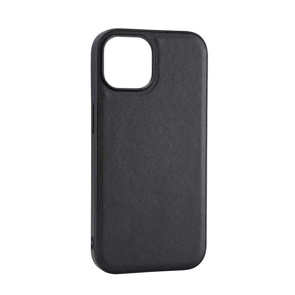Buffalo Buffalo iPhone 15 Mobilskal MagSafe Läder Svart