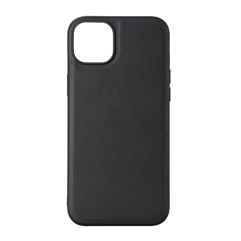 Buffalo Buffalo iPhone 15 Plus Mobilskal MagSafe Läder Svart