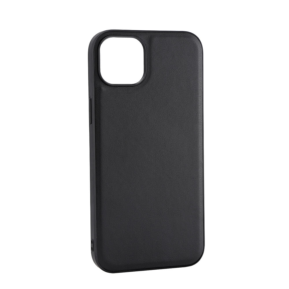 Buffalo Buffalo iPhone 15 Plus Mobilskal MagSafe Läder Svart