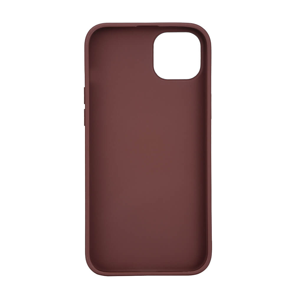 Buffalo Buffalo iPhone 15 Plus Mobilskal MagSafe Läder Brun