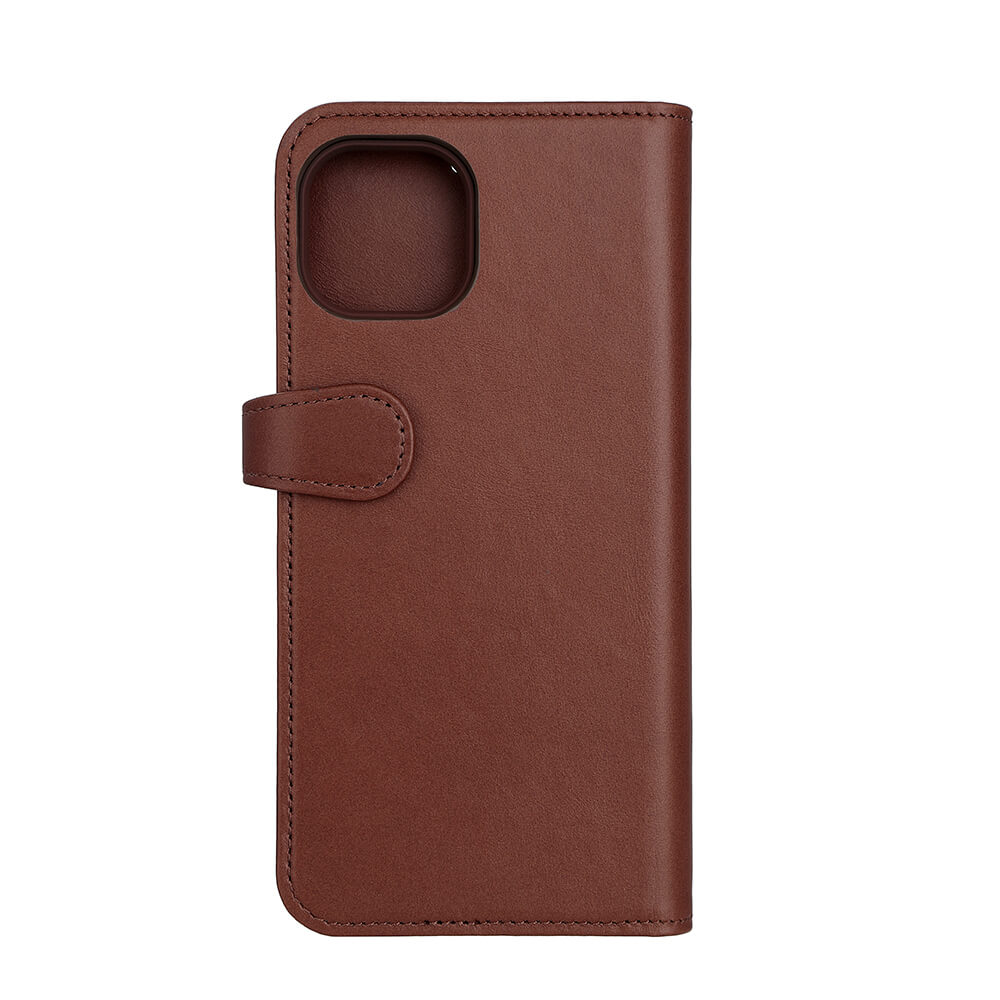 Buffalo Buffalo iPhone 15 Plus Fodral 2in1 Äkta Läder Brun